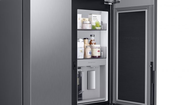 Samsung Kühl- /Gefrierkombination RS 8000 als Side-by-Side-Kühlschrank.