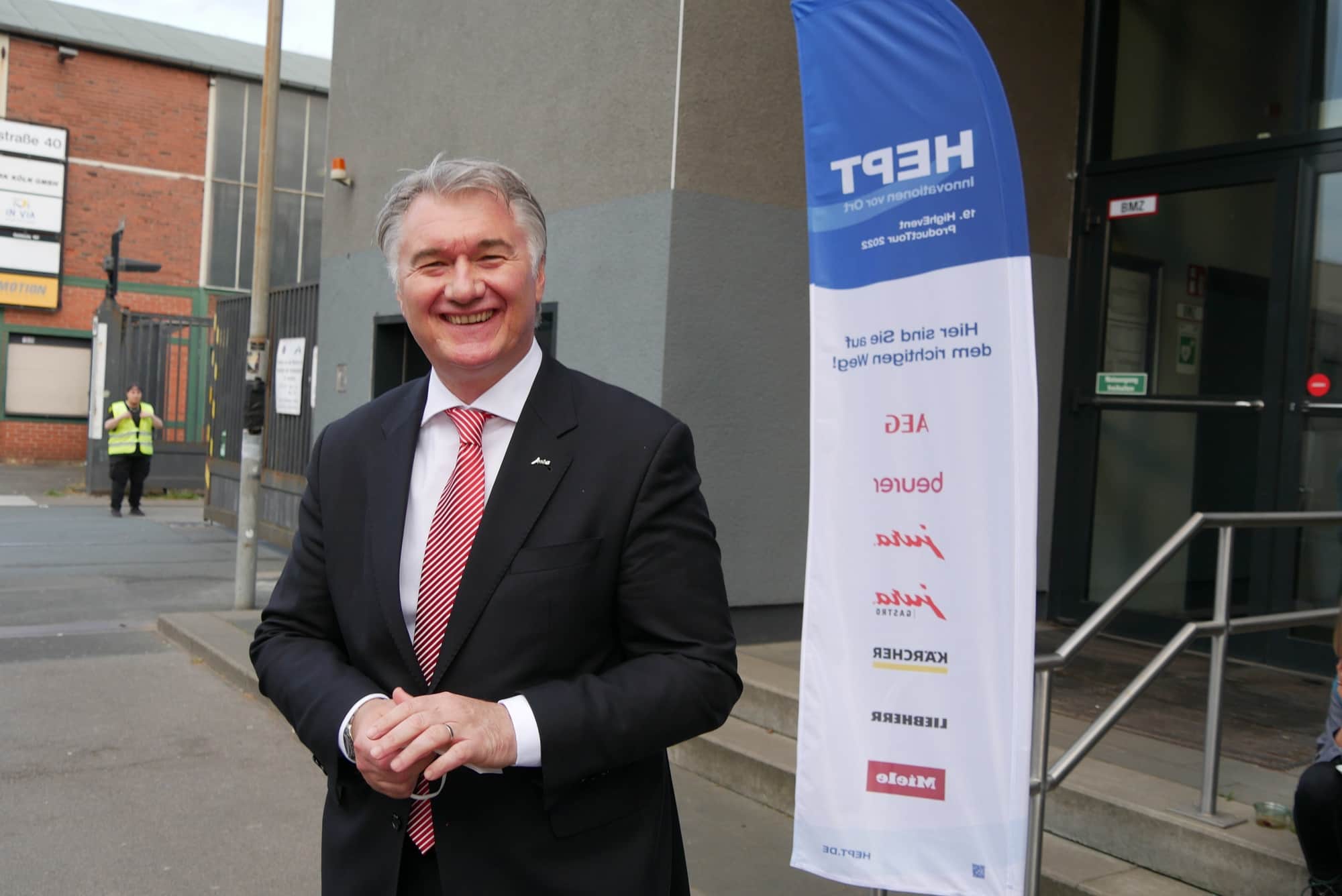 „Die HEPT war in diesem Jahr ein ganz besonderes Event“, Horst Nikolaus, Geschäftsführer Jura Elektrogeräte Vertriebs-GmbH.