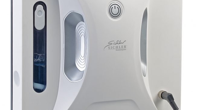 Sichler Fensterputz-Roboter PR-300 mit Fernbedienung.