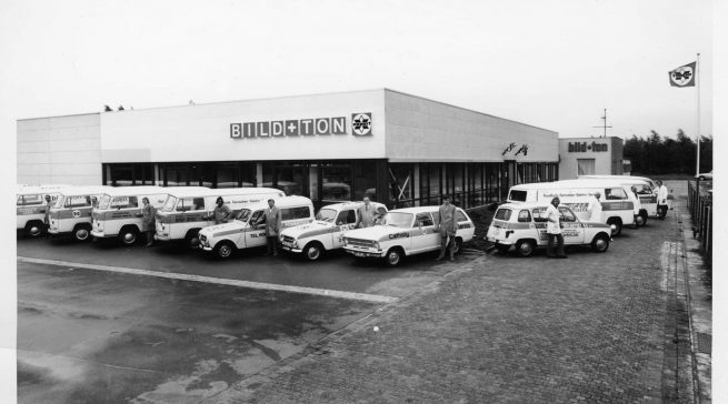 Die ehemalige Zentrale am Langenhagener Pferdemarkt, aufgenommen um 1975.