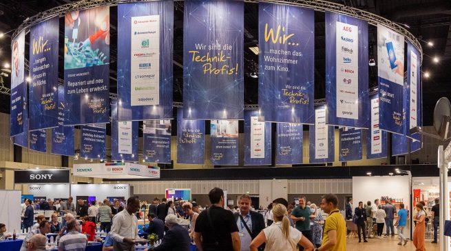 Unverzichtbar: die Waren- und Dienstleistungsbörse.