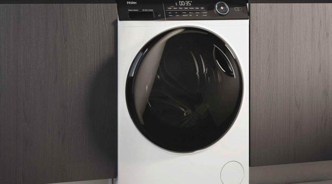 Schonen Umwelt und Geldbeutel: Haushaltsgeräte der neuen Energieeffizienzklasse A (Foto: Haier, Waschmaschine Serie 5).