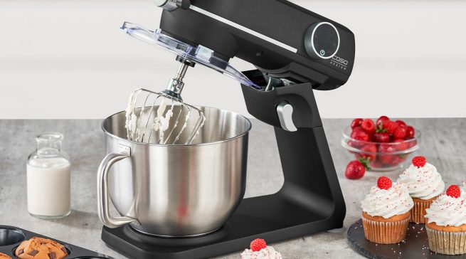 Küchenmaschine KM 1800 Black von CASO Design