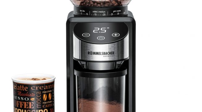 ROMMELSBACHER Kaffeemühle EKM 400 mit Kegelmahlwerk