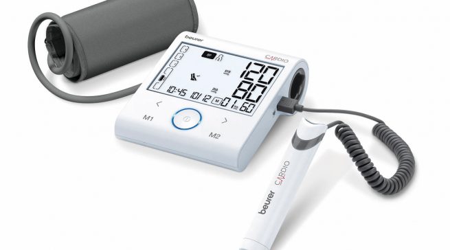 Beurer Blutdruckmessgerät BM 96 Cardio mit EKG-Funktion.