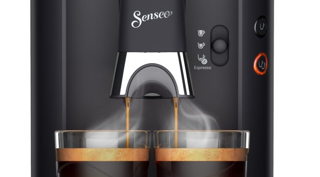 Philips Kaffeemaschine Senseo Maestro mit Memo-Funktion.