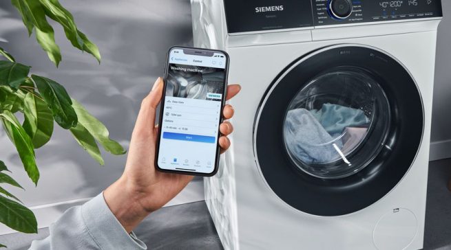 Siemens Waschmaschine IQ700 mit detergentScan.
