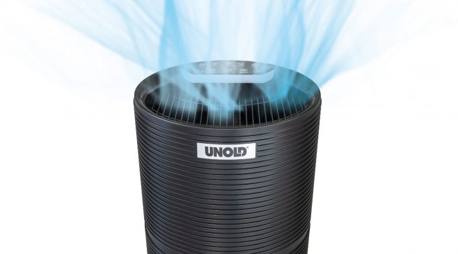 Unold Luftreiniger Alpha mit Auto-Modus.