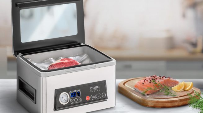 Caso Vacuumierer VacuChef 50 mit Marinierfunktion.