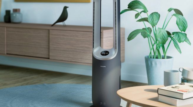 Philips Luftreiniger Air Performer Serie 8000 3-in-1 mit HEPA-Filter.
