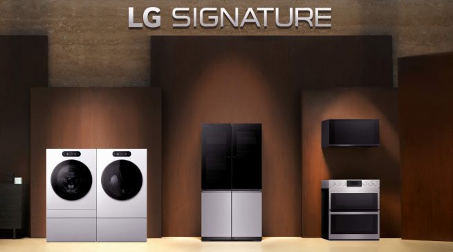 LG stellte auf der CES die zweite Generation der Luxusmarke LG Signature vor.