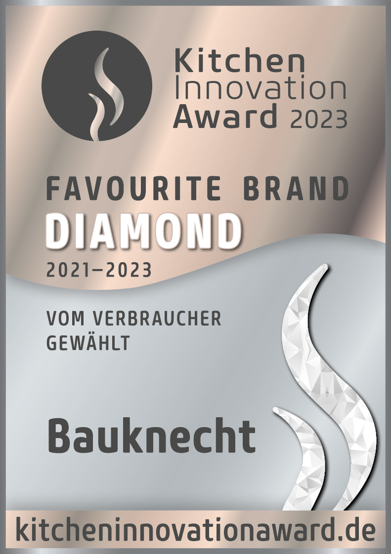 Kitchen Innovation Award Bauknecht Signet Diamond