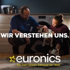 Blick auf den TV-Spot der Marketingkampagne von Euronics. Fotos: Euronics, G. Wagner