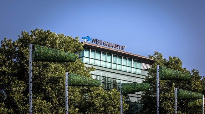 Klimaneutralität am Wertgarantie-Standort in Hannover.