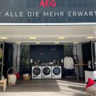 Wäschepflege on the road neu entdecken: AEG Experience Tour. Fotos: AEG