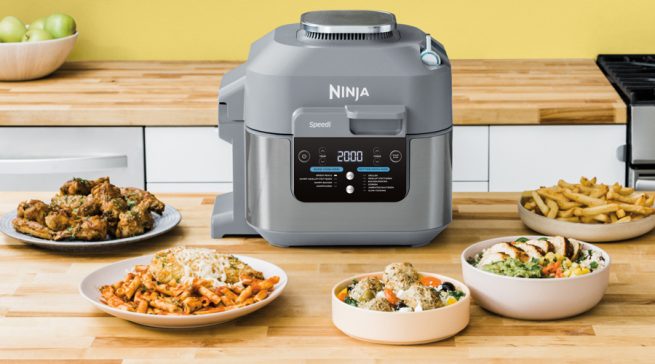 Ninja Speedi – Rapid Cooking System & Heißluftfritteuse mit 10 Kochfunktionen.