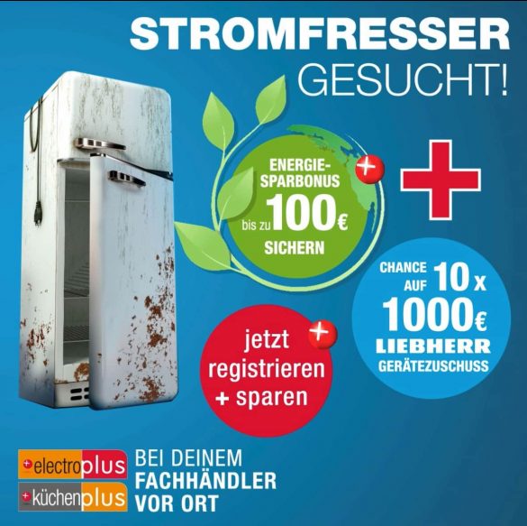 Energiespar-Kampagne gestartet: electroplus und Liebherr suchen Deutschlands „Stromfresser“. Fotos: EK, M. Machan