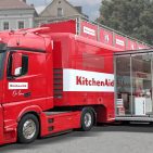 Wieder auf Tour: Der Truck von KitcheAid.