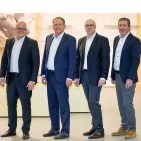 Betont zuversichtlich: Der Vorstand der EK mit (v.l.) Jochen Pohle (CRO), Frank Duijst (CFO), Martin Richrath (CEO) und Gertjo Janssen (CRO).