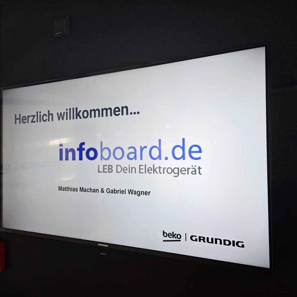 infoboard.de zu Gast bei Beko Grundig Deutschland in Eschborn.