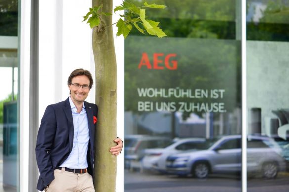 Michael Geisler, Geschäftsführer der Electrolux Hausgeräte GmbH