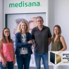 German Brand Award für Medisana: Fiorella Leines, Anja Schimmelpfennig, Stefan Pütz-Cordes, Ricarda Domnik (v.l.n.r.).
