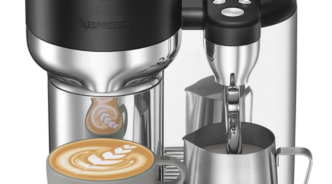 Nespresso Kaffeemaschine Vertuo Creatista mit Centrifusion-Technologie