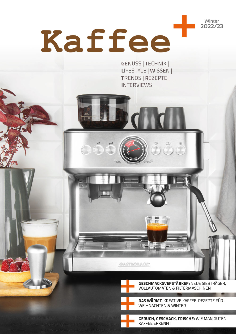 Kaffee+ Titelseite 2022/23