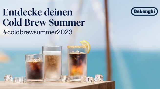 De’Longhi ruft den Cold Brew Summer aus und lockt Kaffeefans an den POS.
