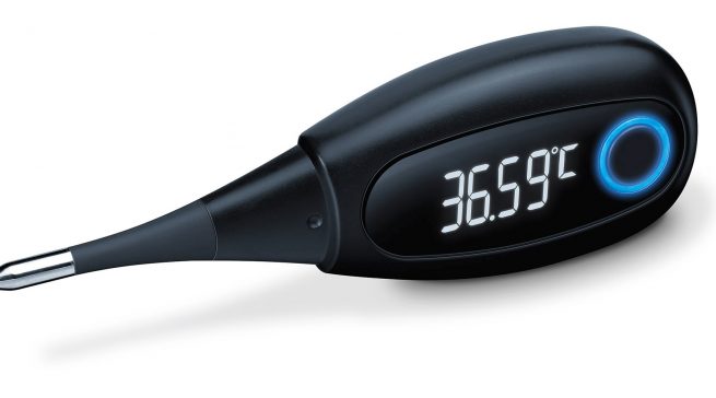 Beurer Basalthermometer zurZykluskontrolle.