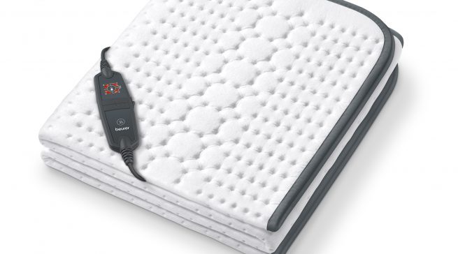 Beurer Wärmeunterbett UB 60 Green Planet mit Eco-Temperaturstufen.