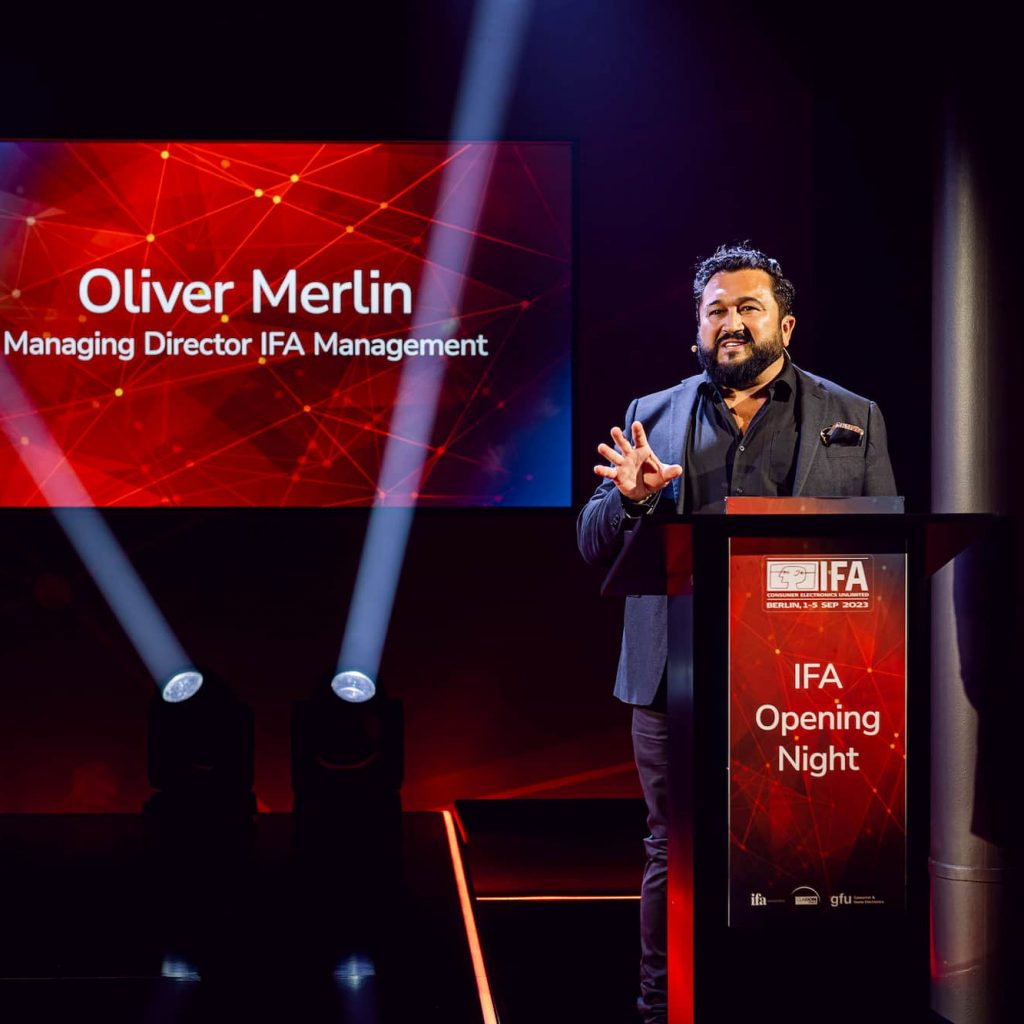 „Das Team der IFA Management hat ein echtes Wunder vollbracht und eine wunderbare und inspirierende IFA auf die Beine gestellt“, Oliver Merlin, Geschäftsführer der IFA Management GmbH.