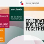 Im Januar 2024 in Frankfurt: Ambiente, Christmasworld und Creativeworld.