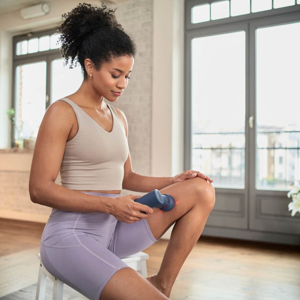 Ideal vor dem Workout ist die wärmende Funktion.