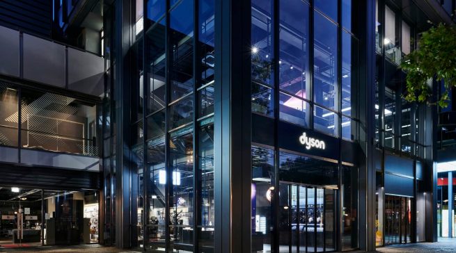 Beheimatet ist der Dyson Demo Store im Europa Center in unmittelbarer Nähe zum Kurfürstendamm.