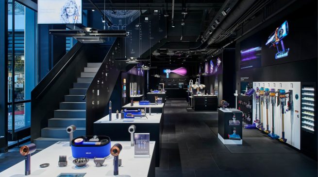 Das Erlebnis ist ein zentraler Bestandteil des Store-Konzepts.