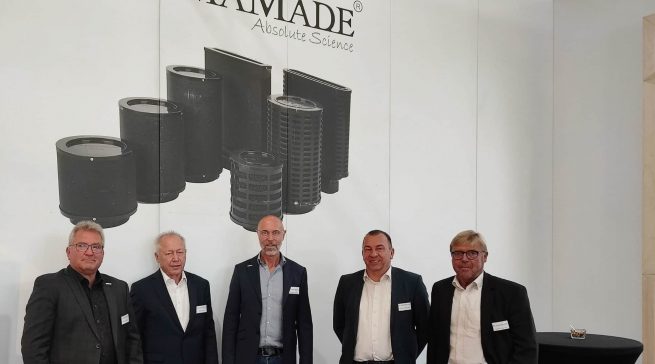 Vertriebsteam PlasmaMade auf der area30.