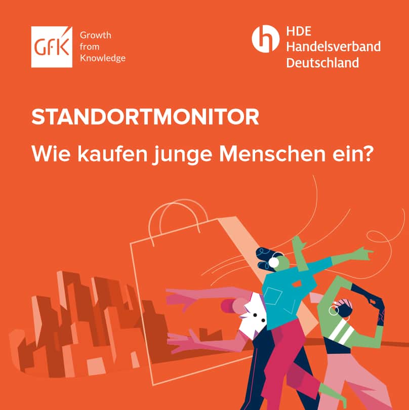 Der HDE-Standort-Monitor 2023 wurde von der GFK im Auftrag des Handelsverbandes Deutschland erarbeitet.