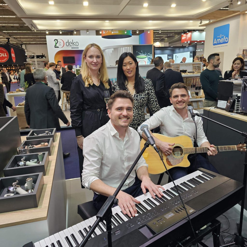 Die Kingtwiins sind Kampagnenbotschafter für die neue Kaffeewelt von Graef. Foto: Gabriel Wagner