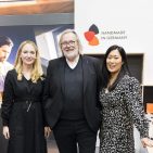 Familienpower auf der Ambiente (v.l.): Franziska Graef, Hermann Graef und Johanna Graef-Krengel. Fotos: Graef