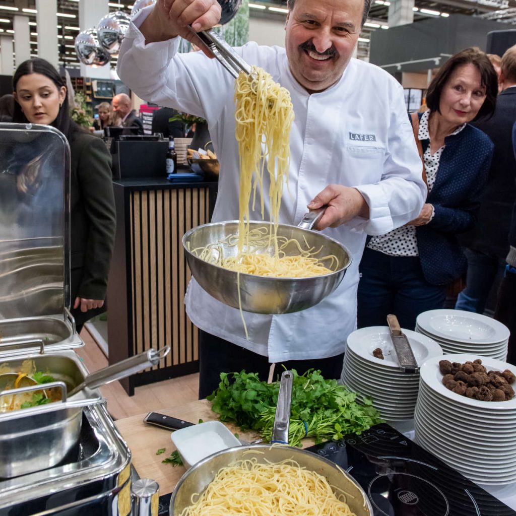 Eine Ambiente ohne Johann Lafer? Praktisch unvorstellbar.