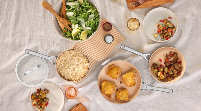 Kochgeschirrserie Ninja Extended Life Ceramic.