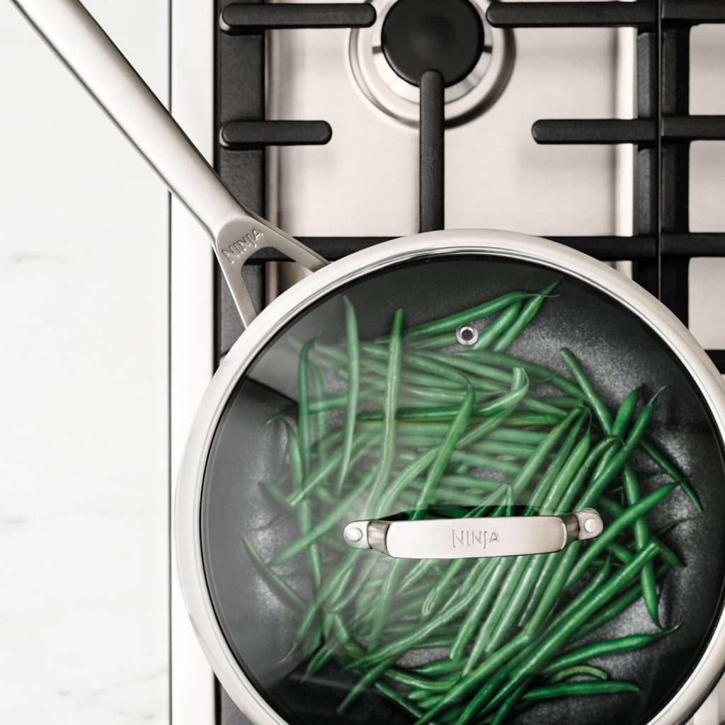 Das Kochgeschirr macht auch optisch was her.