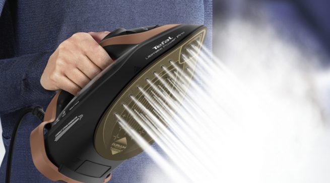 Tefal Dampfbügeleisen Ultimate Power Pro mit Steam-Power-Control.