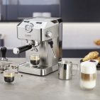 Die Espresso Gourmet von Caso verspricht Kaffee wie vom Barista: intensives Aroma und perfekte Crema. Fotos: Caso