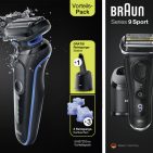 Vorteilspacks von Braun: Rasierer Series 5 und Series 9 Sport.
