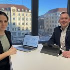 Das Entwicklungsprogramm für Führungskräfte von Wertgarantie: Thilo Dröge (Geschäftsführer Vertrieb Wertgarantie) und Eva Kaczmarek (Managing Consultant bei GMP).