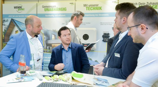 Zu den wichtigsten Themen zählte das Konzept WENDEpunkt. Mit der Fachgruppe steigt ElectronicPartner in den Markt der erneuerbaren Energien ein.