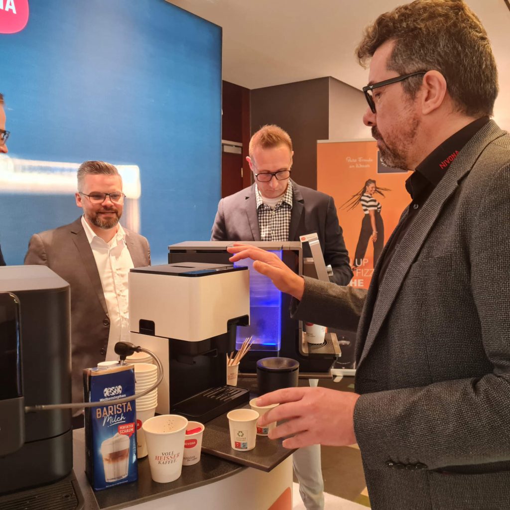 Der Cube von Nivona sorgte auch ein halbes Jahr nach der IFA-Premiere für reichlich Aufmerksamkeit.