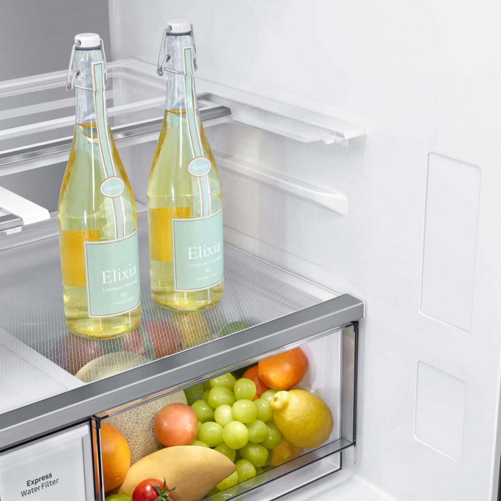 Ein Beverage Center sorgt für abwechslungsreiche Erfrischungen.